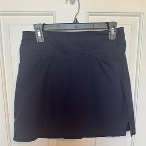 Lady Hagen Women’s Navy Blue Skort Pull-On Skorts Size Small EUC